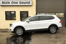2018 Volkswagen Tiguan with professional window tint in North Bay